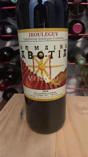 Lounais-Ranska Irouléguy Domaine Abotia 2018