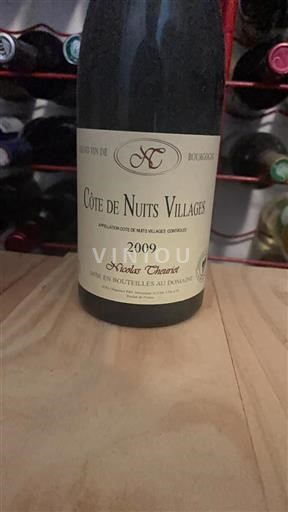 Burgundi Côte de Nuits -kylät Nicolas Theuriet 2009