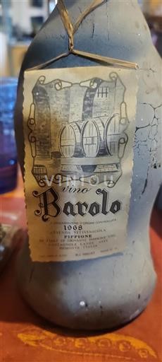 Piamonte Barolo Azienda Vitivinicola Pippione 1968