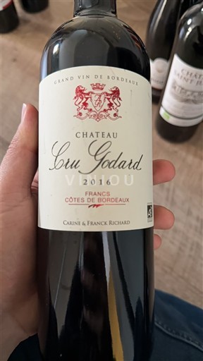 Bordeaux Francs-côtes-de-bordeaux Château Cru Godard 2016