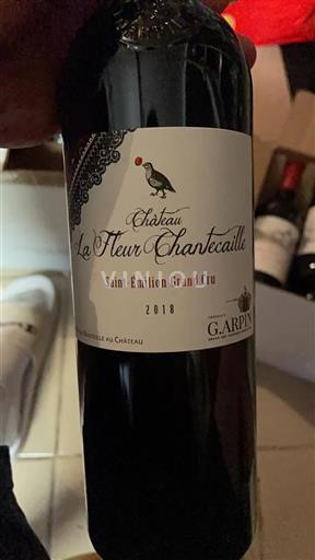 Bordéus Saint-Émilion Grand Cru Grand Cru Château La Fleur Chantecaille 2018