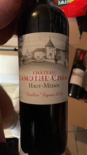 Bordeaux Haut-Médoc Château Lamothecissac Vieilles Vignes 2016