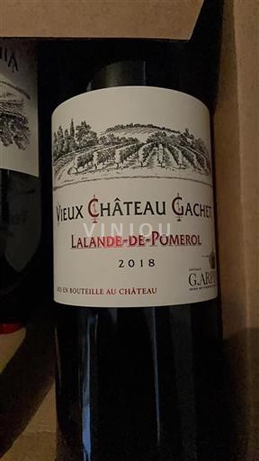 Bordeaux Lalande-de-pomerol Château Vieux Gachet 2018