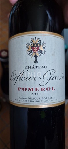 Bordeaux Pomerol Château Lafleurgazin 2011