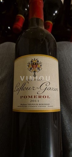 Bordéus Pomerol Château Lafleurgazin 2011
