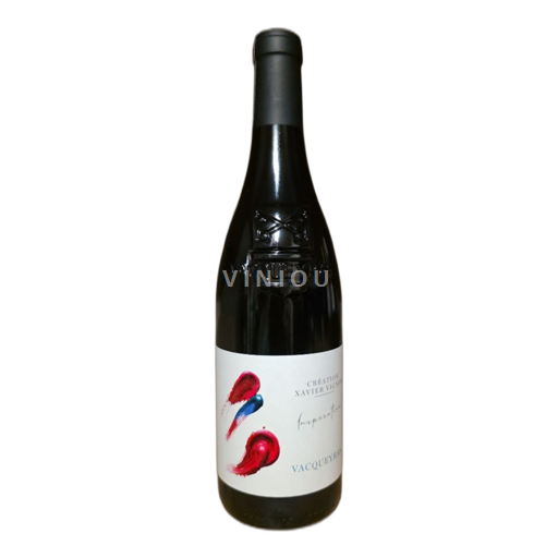 Vin Rouge sec Inspiration Xavier Vignon 2022 France Vallée du Rhône Vacqueyras AOC