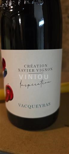 Rhône Valley Vacqueyras Xavier Vignon Inspiration 2022