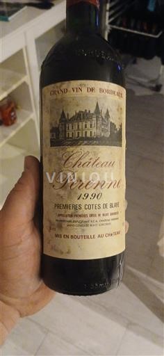 Bordeaux Không được chỉ định Château Pérenne 1990