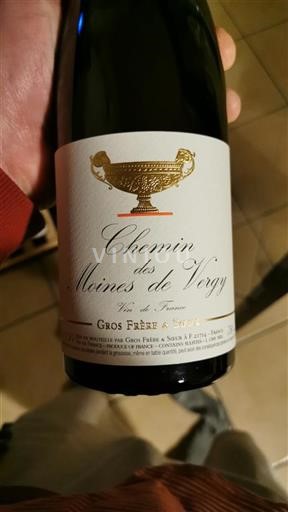 Bourgogne Domaine Gros Frère & Sœur Chemin des Moines de Vergy 2022