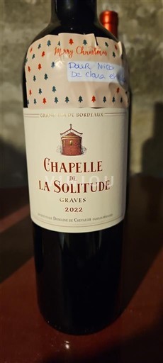 Bordeaux Graves Chapelle De La Solitude 2022