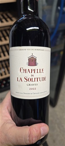 Bordeaux Graves Chapelle De La Solitude 2022