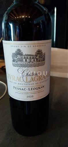 Bordeaux Pessac-Léognan Château Civrac Lagrange 2020