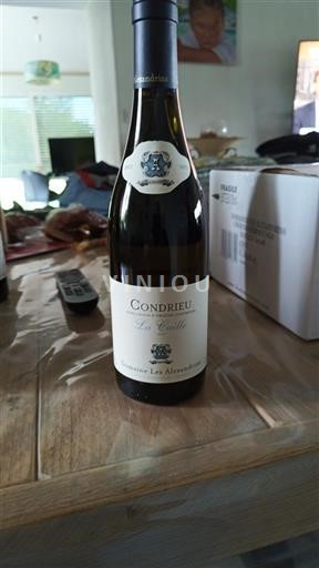 Thung lũng Rhône Condrieu Domaine Les Alexandrins La Caille 2022