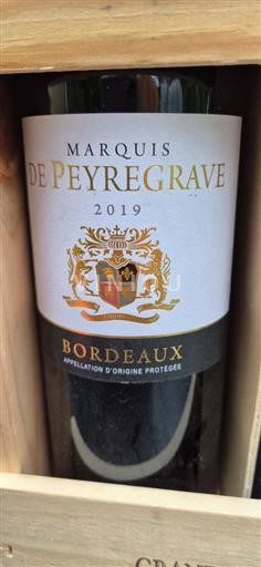 Burdeos Bordeaux Marquis De Peyregrave 2019