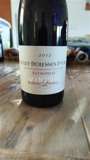 Borgoña No especificado Premier Cru Domaine Lafouge La Chapelle 2012