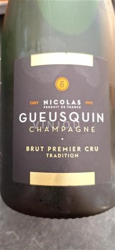 Champagne Premier Cru Nicolas Gueusquin Tradition Icke årgångsbetecknad