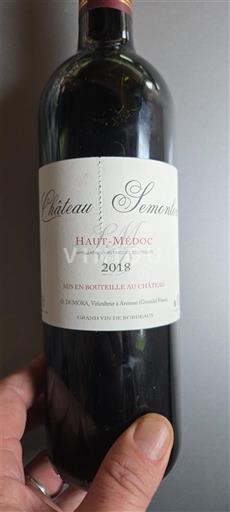 Bordeaux Haut-Médoc Château Semonlon 2018