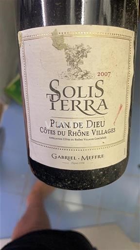 Rhône Valley Côtes du Rhône Villages Gabriel Meffre Solis Terra 2007