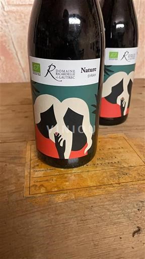 Languedoc og Roussillon Pays d'Oc Domaine Ricardelle De Lautrec Nature Syrah 2023