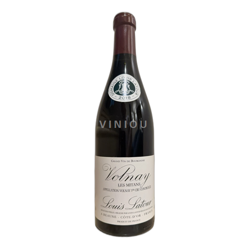 Vin Rouge sec Les Mitans Louis Latour 2018 France Bourgogne AOC Premier Cru