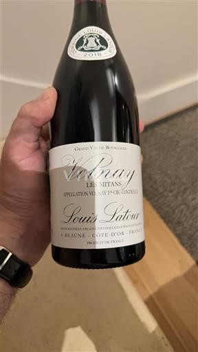 Borgonha Não especificado Premier Cru Louis Latour Les Mitans 2018