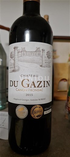 Bordeaux Canon-Fronsac Château Gazin 2015