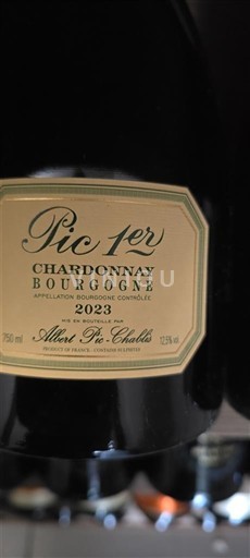 Vinuri Blanc sec Pic 1er Albert Pic 2023 Franța Burgundia AOC