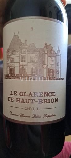 Bordeaux Pessac-Léognan Château Hautbrion Le Clarence de Haut-Brion 2011