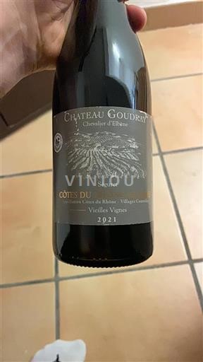 Rhônen laakso Määrittelemätön Château Goudray Chevalier d'Elbène 2021