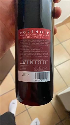 Sciaffusa Non specificato Strada Weinkellerei DoreNoir 2019