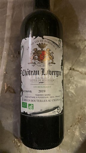 Bordeaux Castillon Côtes de Bordeaux Château Lavergne 2019