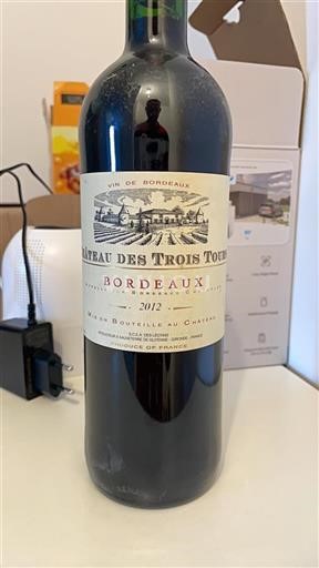 Burdeos Bordeaux Château Des Trois Tours 2012