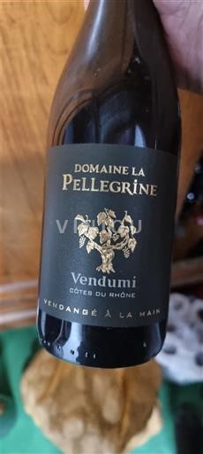 Rona dolina Côtes-du-Rhône Domaine La Pellegrine Vendumi 2015