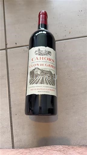 Sydväst Cahors Clos De Gamot Icke årgångsbetecknad