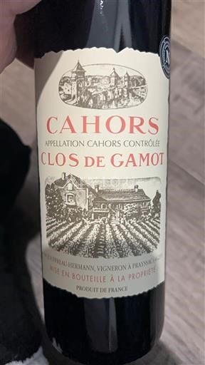 Sudoeste Cahors Clos De Gamot Não Sazonado