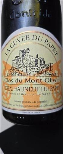 Rhônen laakso Châteauneuf-du-Pape Clos Du Montolivet La du Papet 2006
