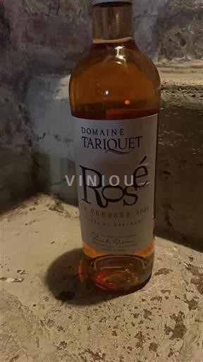 Sudoeste Côtes de Gascogne Domaine Tariquet Rosé de Pressée 2021