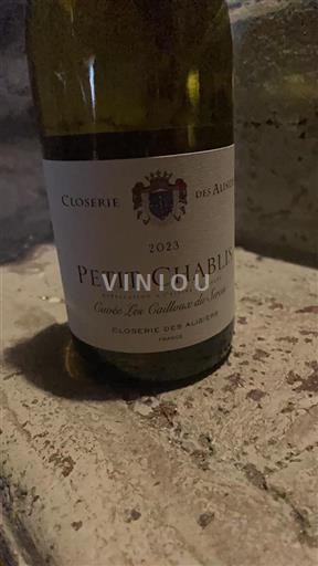 Burgundi Petit-chablis Closerie Des Alisiers Les Cailloux du Serin 2023