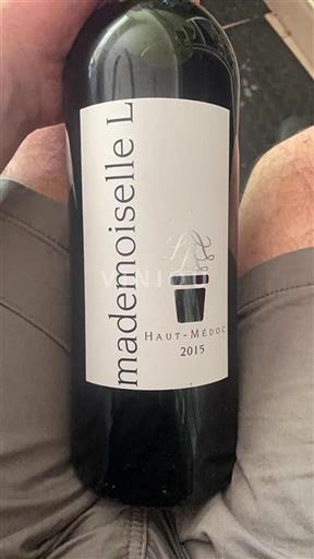 Bordeaux Haut-Médoc Château La Lagune Mademoiselle L 2015