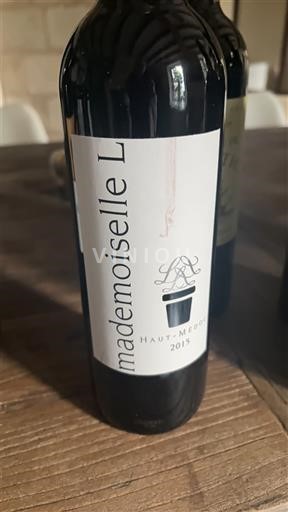 Bordeaux Haut-Médoc Château La Lagune Mademoiselle L 2015