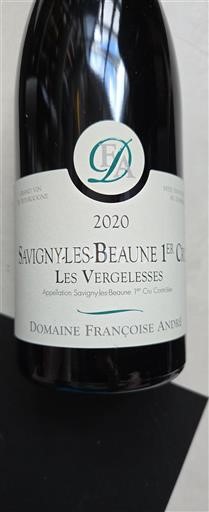Burgundi Määrittelemätön Premier Cru Domaine Françoise André Les Vergelesses 2020