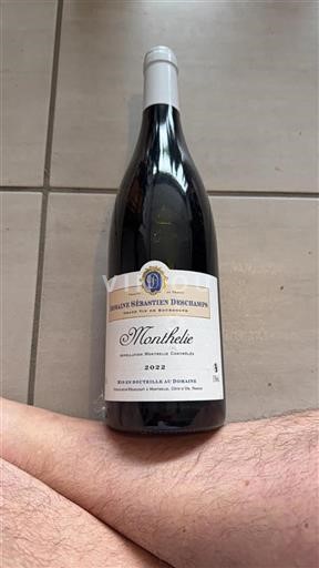 Burgundy Monthélie Domaine Sébastien Deschamps 2022