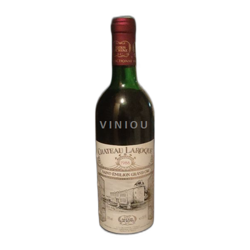Bordeaux Saint-Émilion Grand Cru Grand Cru Château Laroque 1986