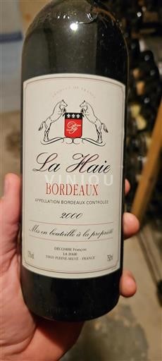 Burdeos Bordeaux La Haie 2000