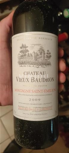 Bordeaux Montagne-saint-émilion Vieux Baudron 2009