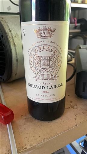 Bordeaux Saint-Julien Grand Cru Gruaud Larose 2016