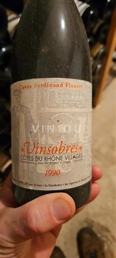 Rhônetal Côtes-du-Rhône-Dörfer La Vinsobraise Ferdinand Flouret 1990