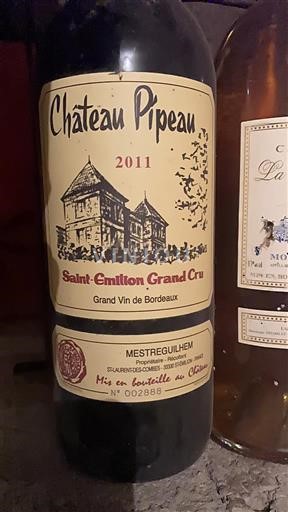 Bordeaux Saint-Émilion Grand Cru Château Pipeau 2011