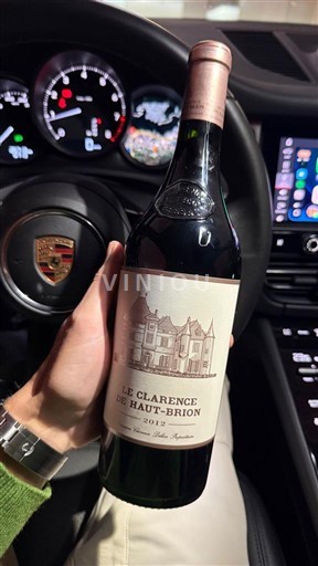 Bordeaux Pessac-Léognan Château Hautbrion Le Clarence de Haut-Brion 2012