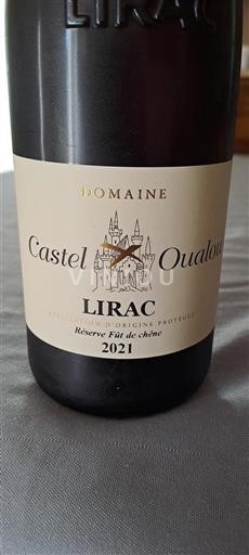 Rhônetal Lirac Castel Oualou Réserve Fût de Chêne 2021